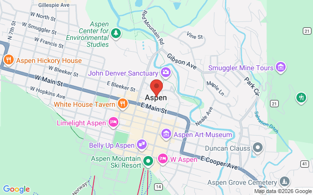 Map of Aspen Village