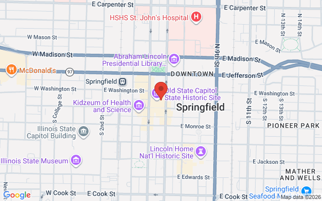 Map of Springfield Hub