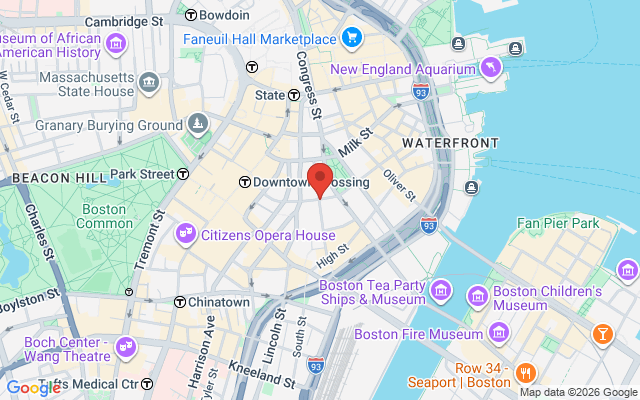 Map of Boston Financial