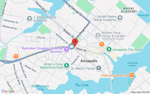 Map of Annapolis Hub