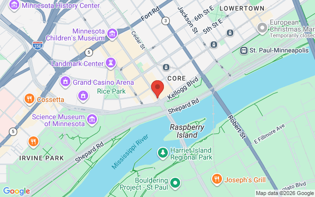 Map of St Paul Capitol