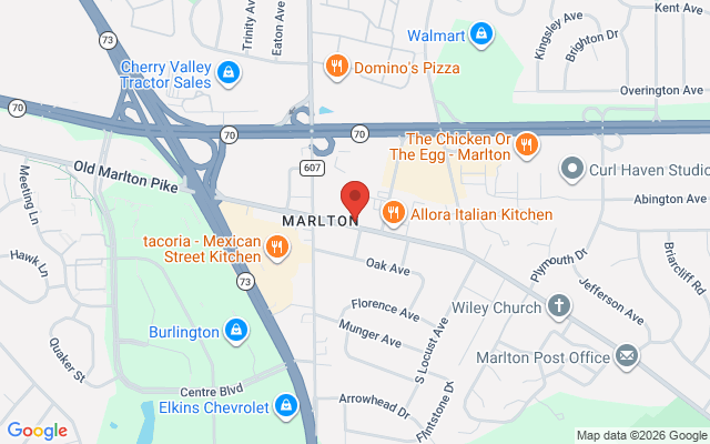 Map of Marlton Gateway