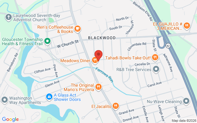 Map of Blackwood Hub