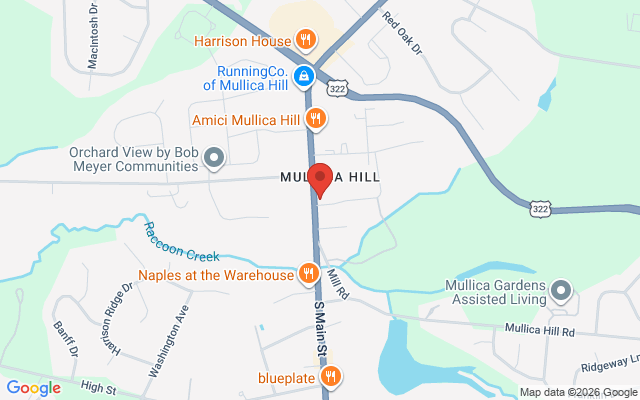 Map of Mullica Hill Historic