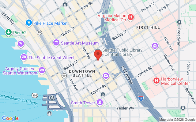Map of Seattle 4th Ave
