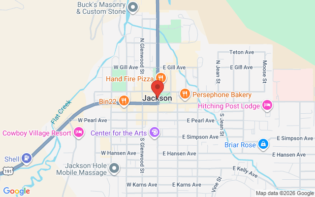 Map of Jackson Hole Village